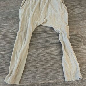 Kids Neutral Tan Stretch Lounge Pants